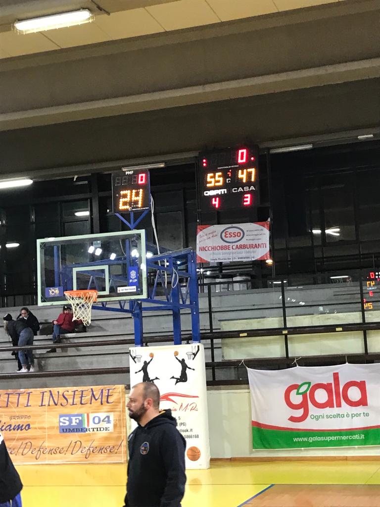 PROMOZIONE 2022/2023: BASKET LEONI ALTOTEVERE  – INTERAMNA BASKET ASD 47-55